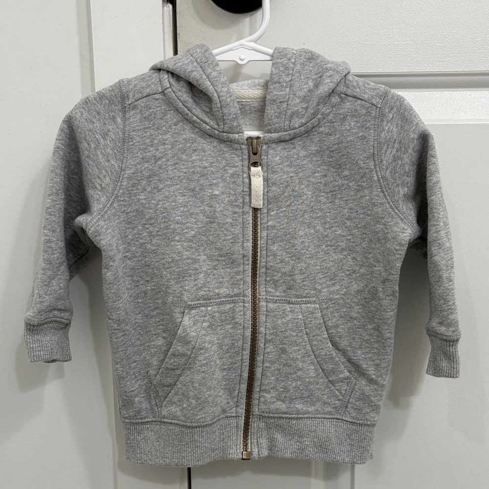 Cozy Gray Toddler Hoodie